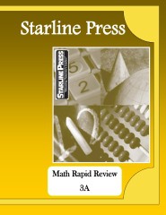 Starline Press Math Rapid Review 3A