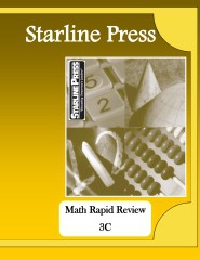 Starline Press Math Rapid Review 3C