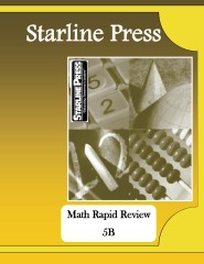 Starline Press Math Rapid Review 5B