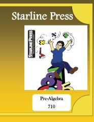 Starline Press Pre-Algebra 710