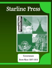 Starline Press Government Score Keys