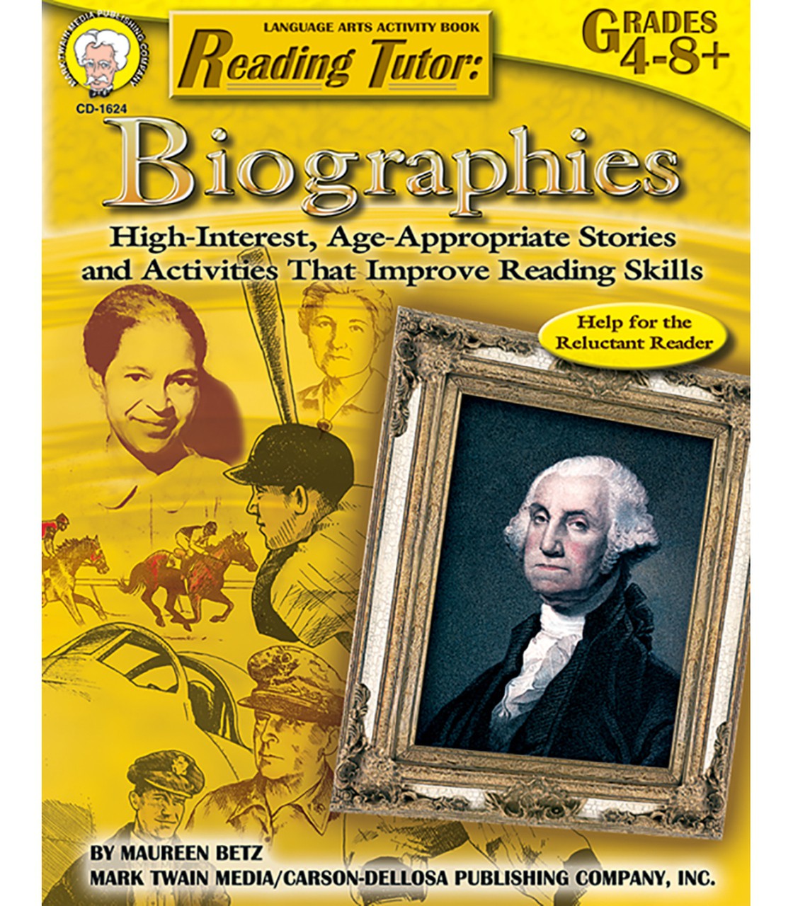 Tutor Series Reading Tutor: Biographies Resource Book Grade 4-8+ Paperback