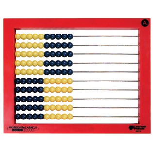 2-Color Desktop Abacus - Learning Resources