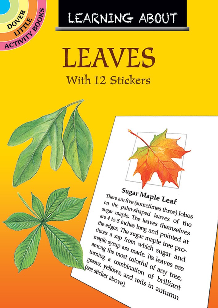 Learning About Leaves: With 12 Stickers-Dover