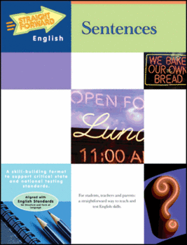 Straight Forward Sentences - Remedia Publications