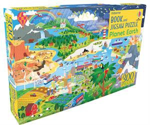 Usborne Planet Earth - Book & Jigsaw Puzzle(300 Pieces)