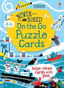 Usborne Never Get Bored: On the Go Puzzle Cards