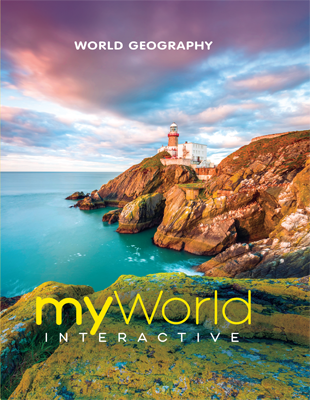 myWorld Interactive Geography Homeschool Bundle Grades 6-8