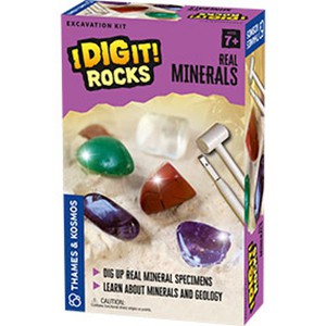 I Dig It! Rocks - Real Minerals Excavation Ki t