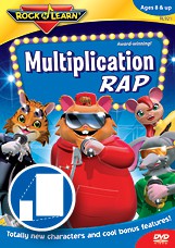 Rock N Learn Multiplication Rap Audio CD & Book