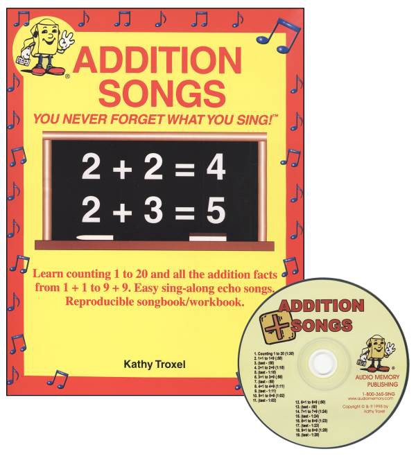 Audio Memory Addition Songs CD