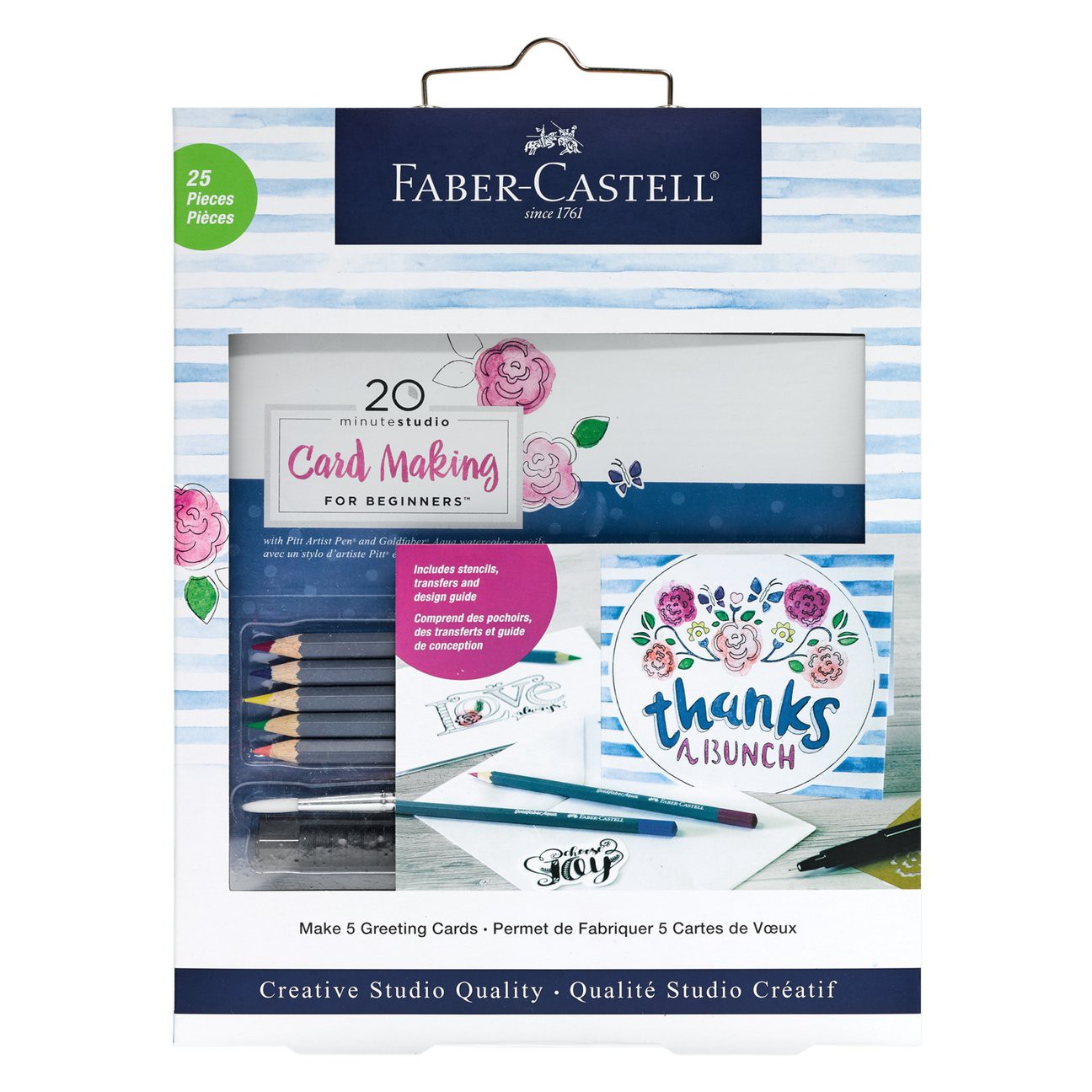20 minute studio - Card Making FOR BEGINNERS Faber-Castell