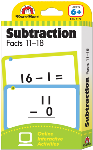 Subtraction Facts 11-18 Flashcards