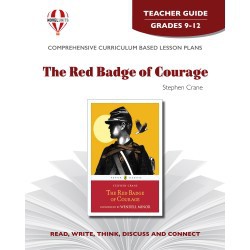 Novel Units - The Red Badge of Courage Teacher Guide Grades 9-12