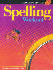 MCP Spelling Workout F, Grade 6 TE (2001/2002)