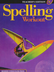 MCP Spelling Workout H, Grade 8 TE (2001/2002)