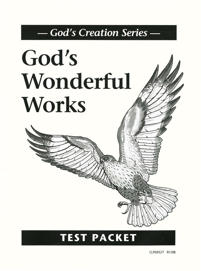 God's Wonderful Works Grade 2 Tests