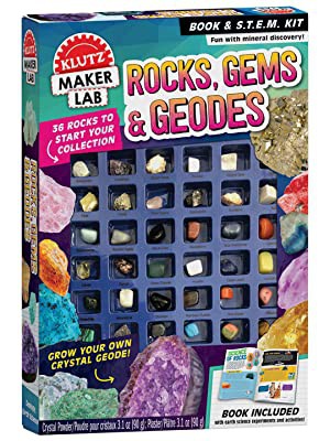 Rocks, Gems and Geodes: Maker Lab STEM Kit - Klutz