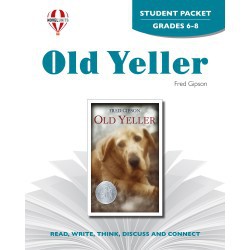 Novel Unit Old Yeller Student Packet