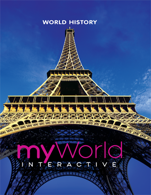myWorld Interactive World History Grades 6-8