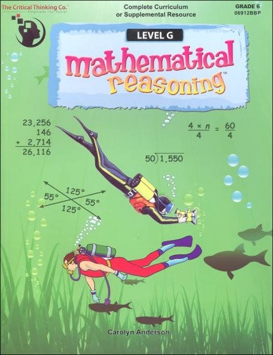  Mathematical Reasoning Level G - The Critical Thinking Company