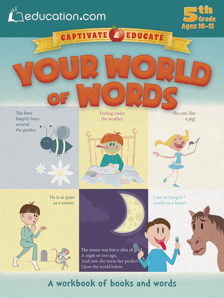 Your World of Words: A workbook of books and words Grade 5