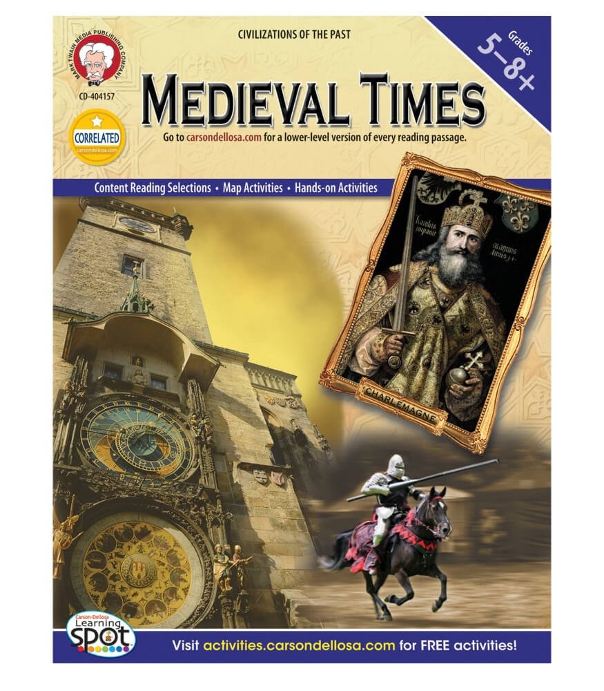 Medieval Times Resource Book Grade 5-8 Paperback