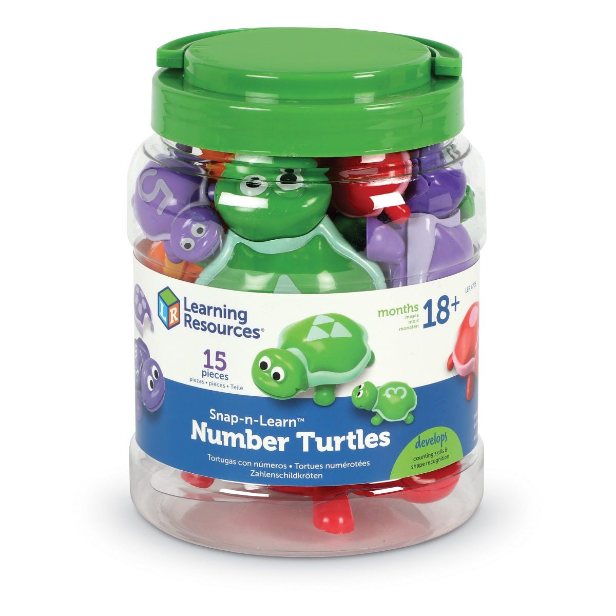 Snap n Learn Number Turtles - Learning Resources