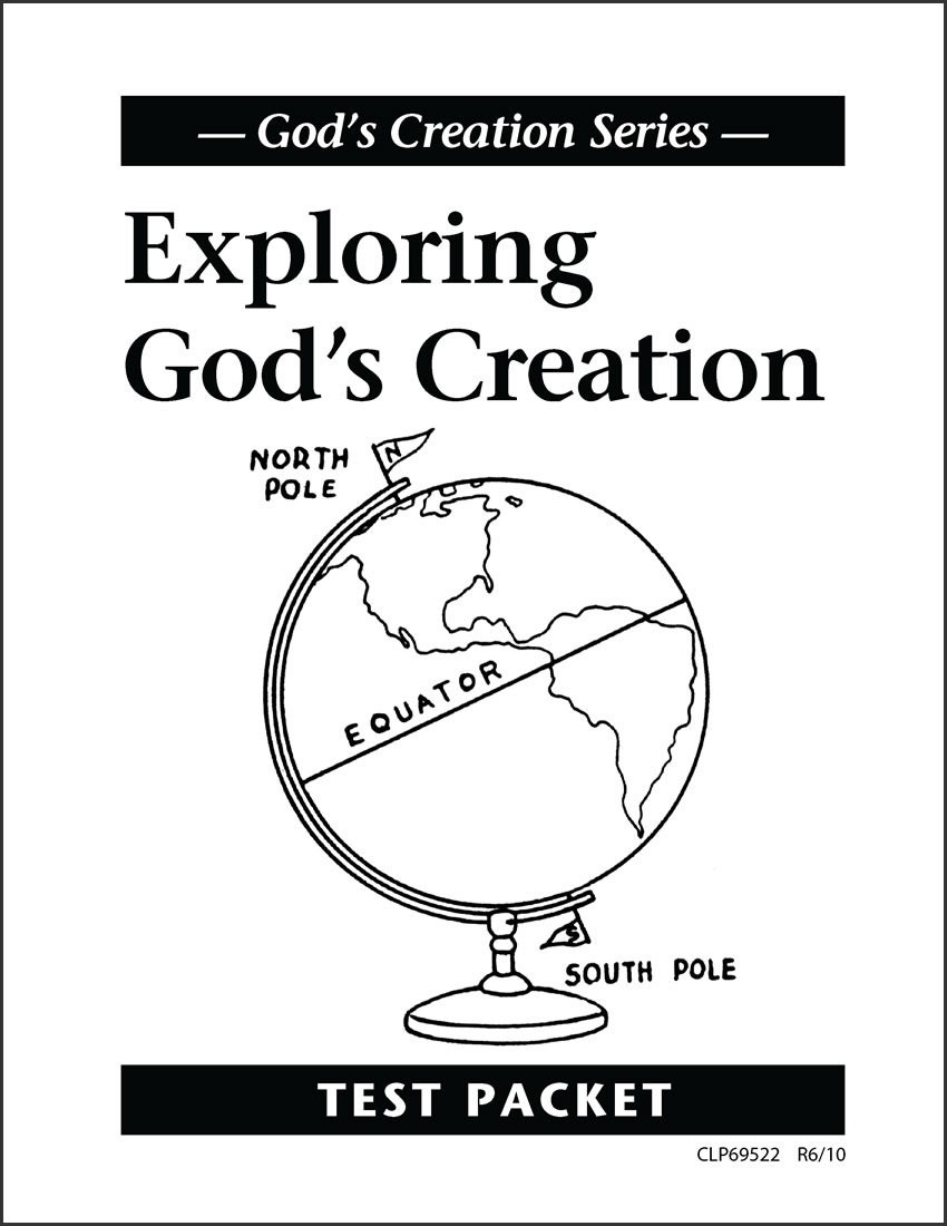 Exploring God's Creation Test Packet