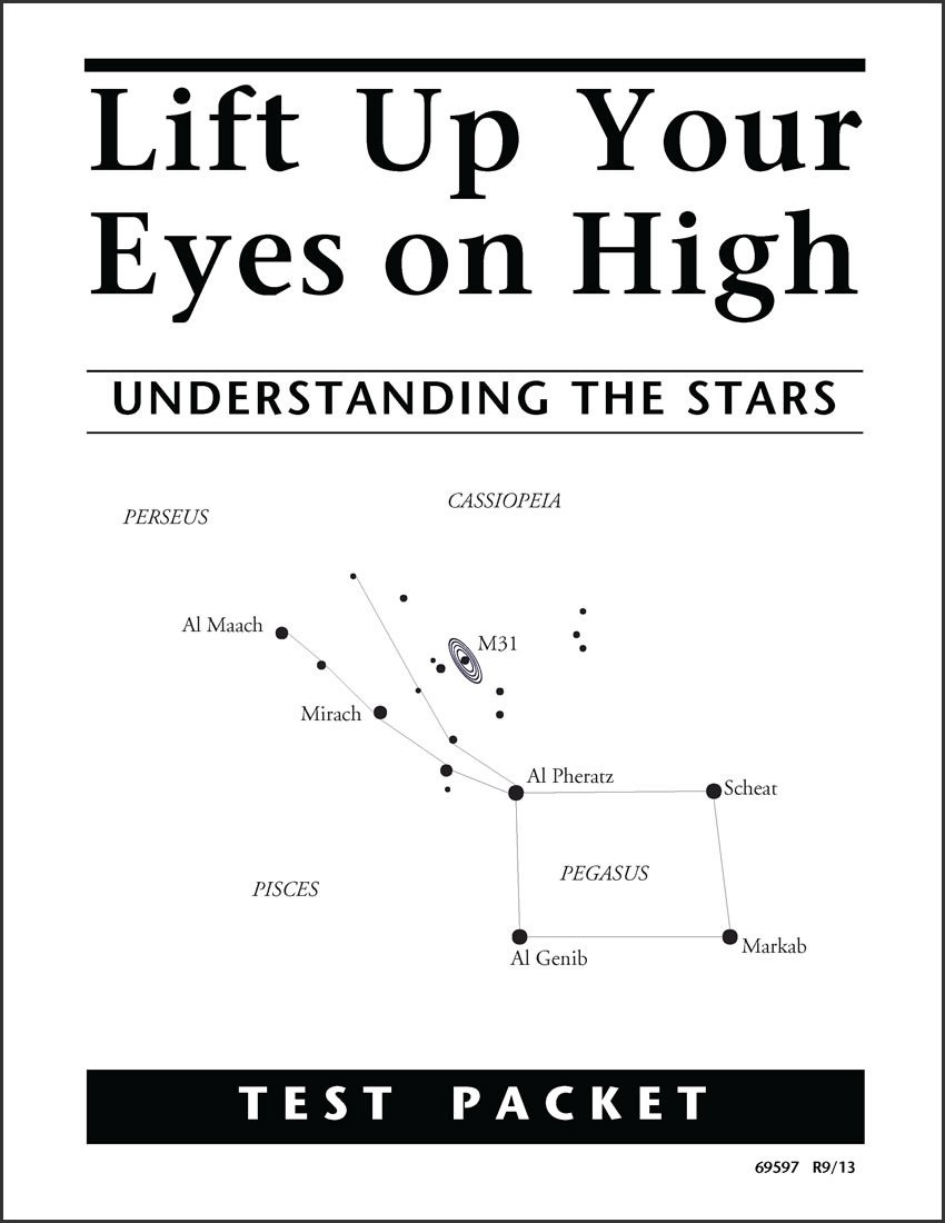 Lift Up Your Eyes on High: Understanding the Stars - Test Packet