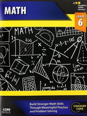 HMH Core Skills Math Workbook Grade 6