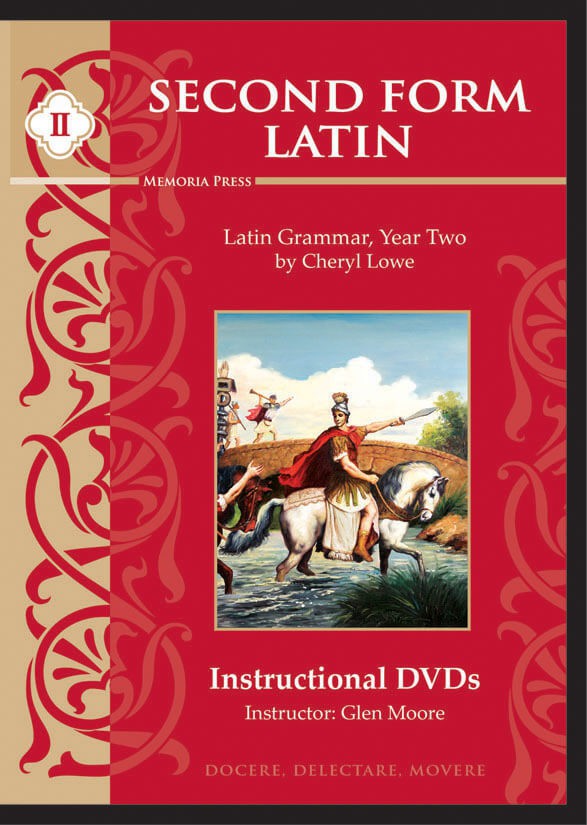 Second Form Latin Instructional DVDs Memoria Press