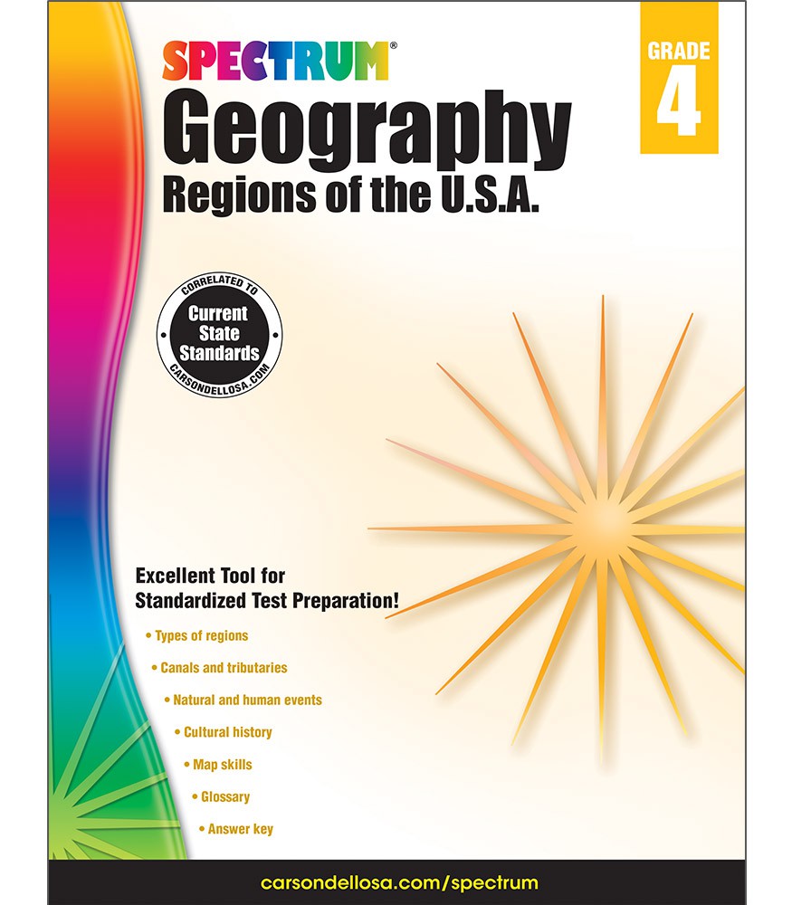 Spectrum Geography Grade 4