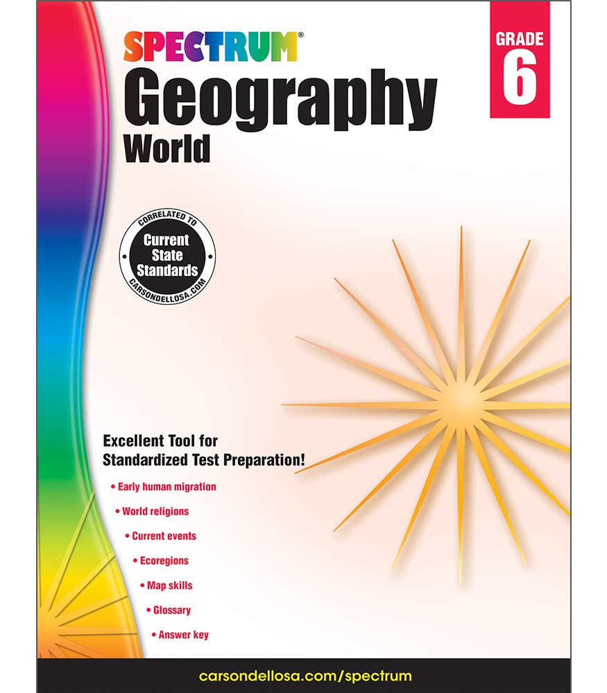 Spectrum Geography Grade 6