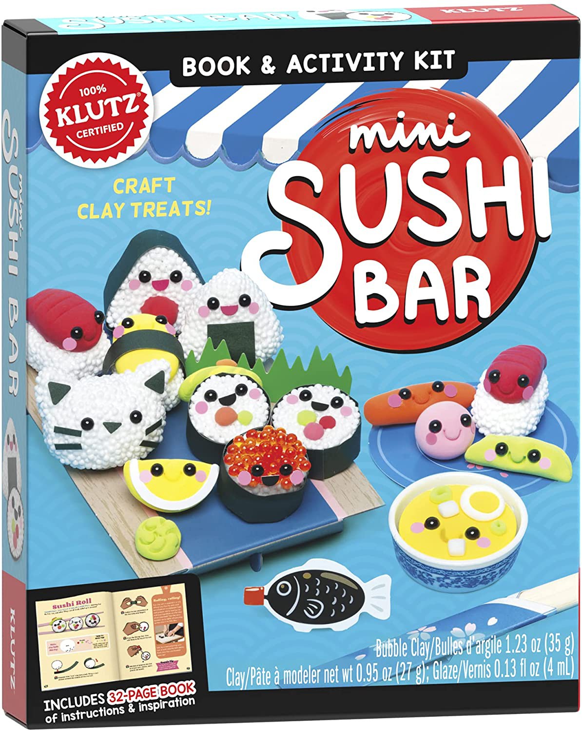 Mini Sushi Bar Craft Kit - Klutz