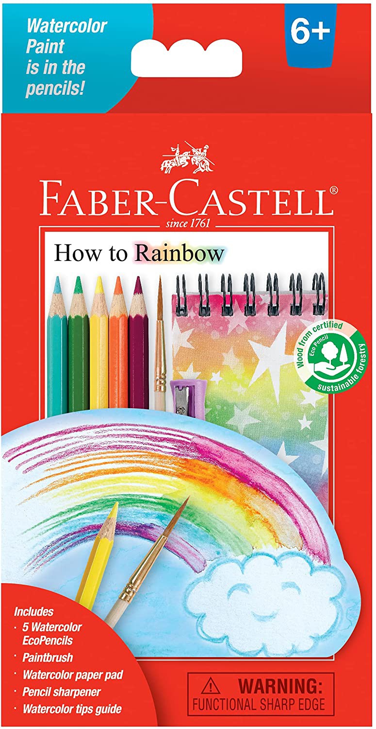 How to Rainbow Watercolor Pencils Set - Faber-Castell 
