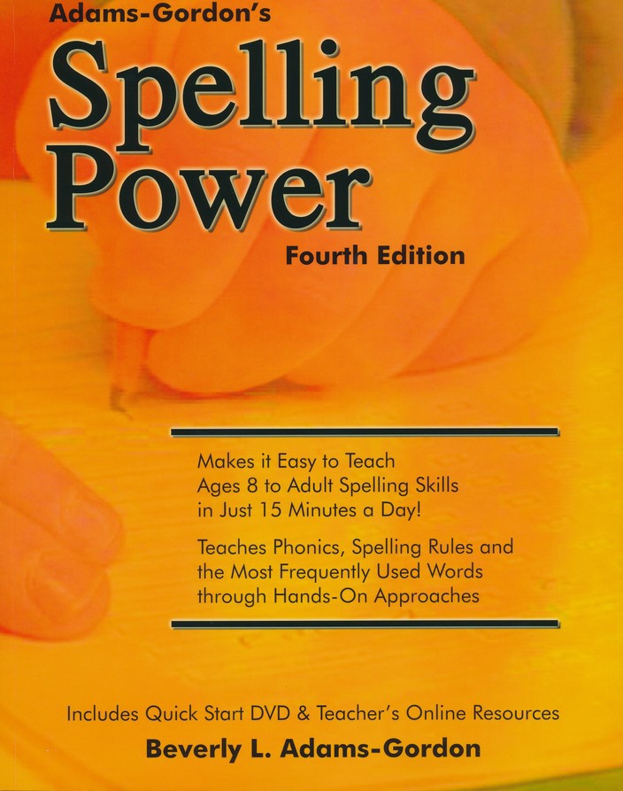 Spelling Power 4th Edition with DVD