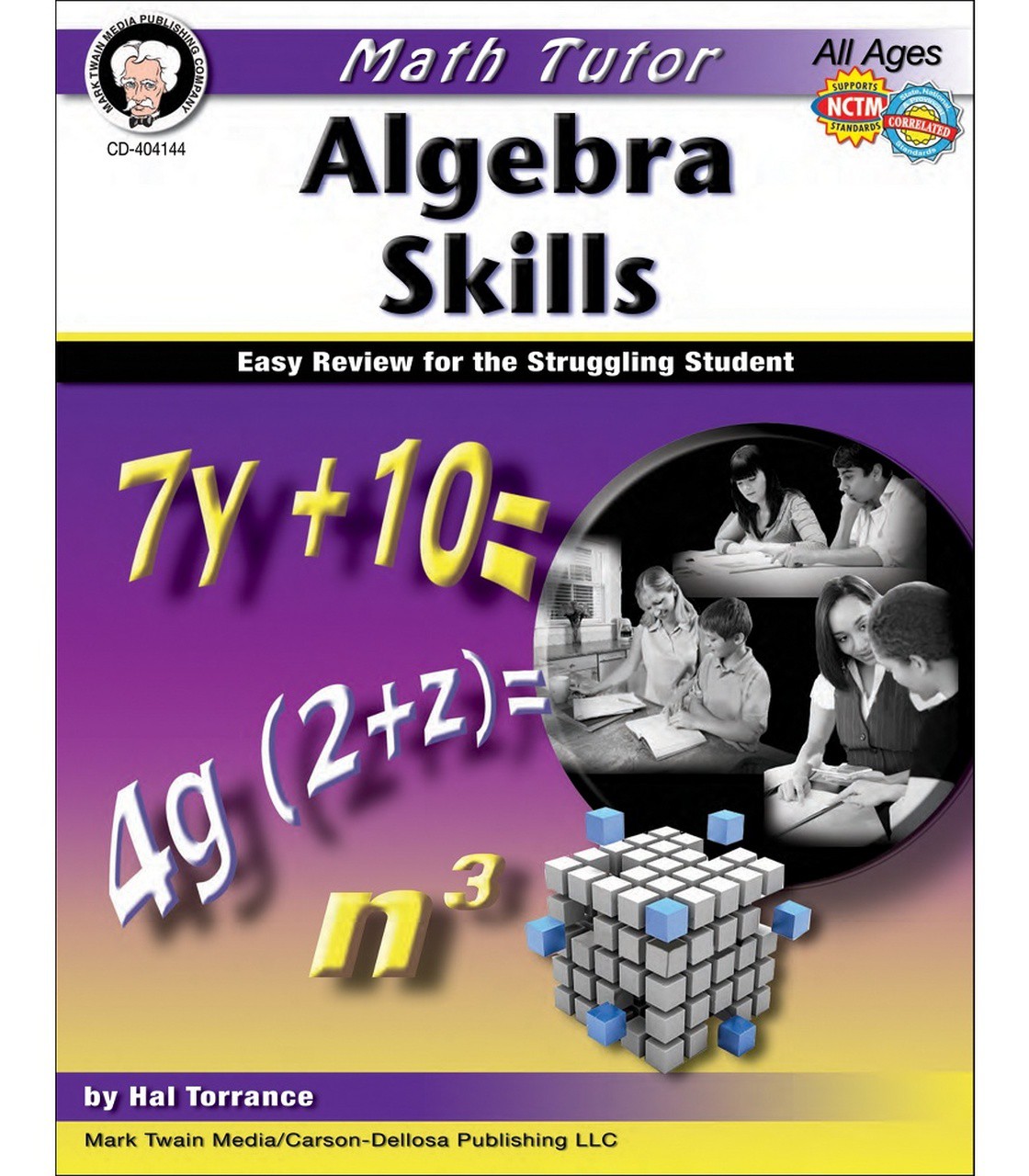 Math Tutor: Algebra Resource Book