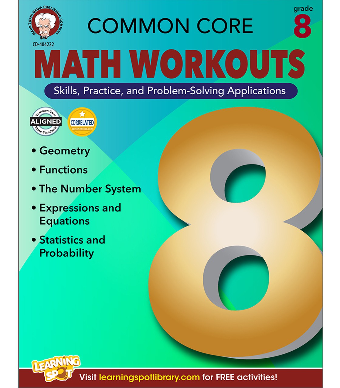 Common Core Math Workouts Resource Book Grade 8 