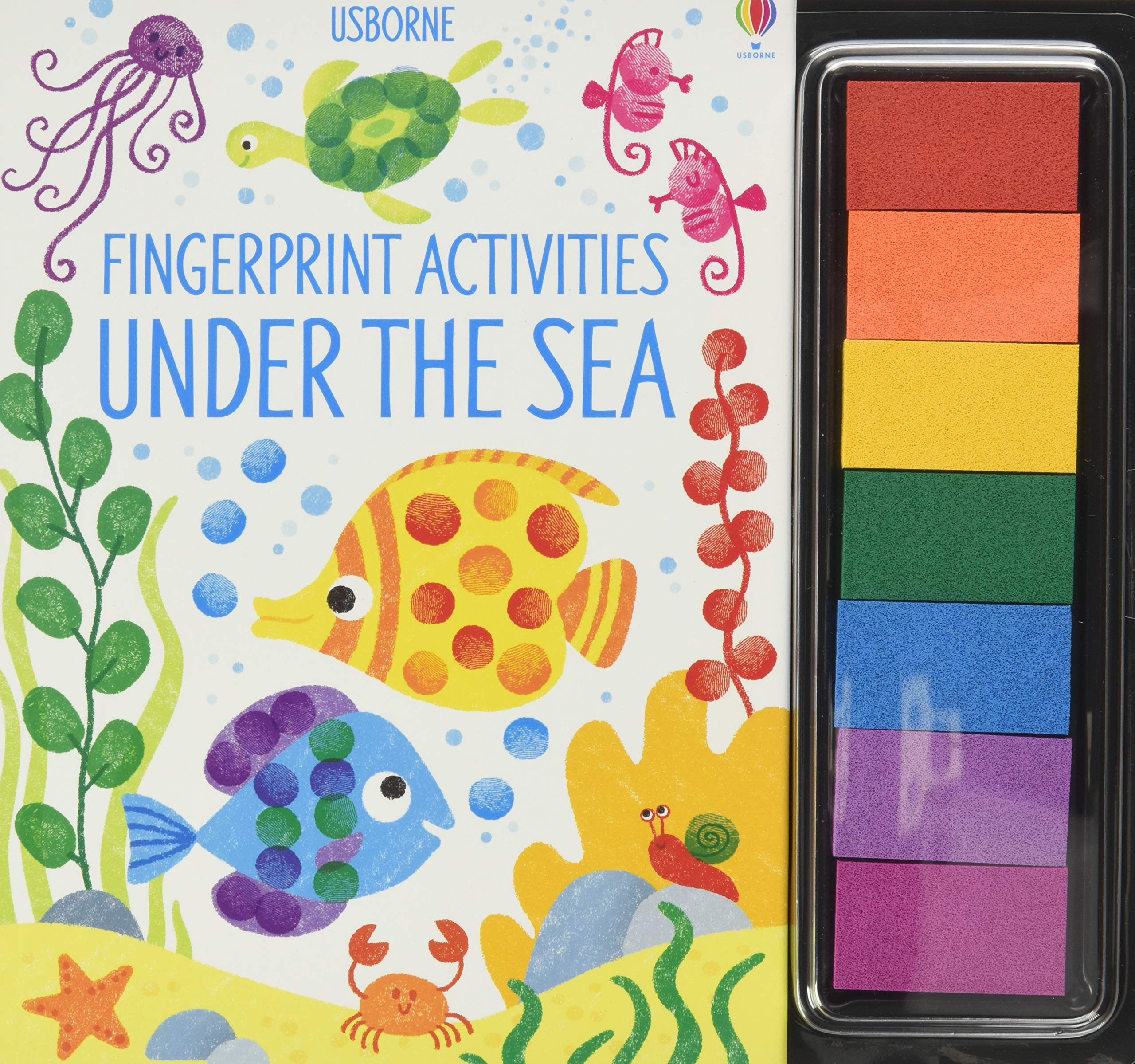 Fingerprint Activities Under the Sea - Usborne