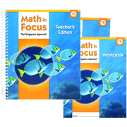 Math in Focus: The Singapore Approach Grade 1 Second Semester Homeschool Kit