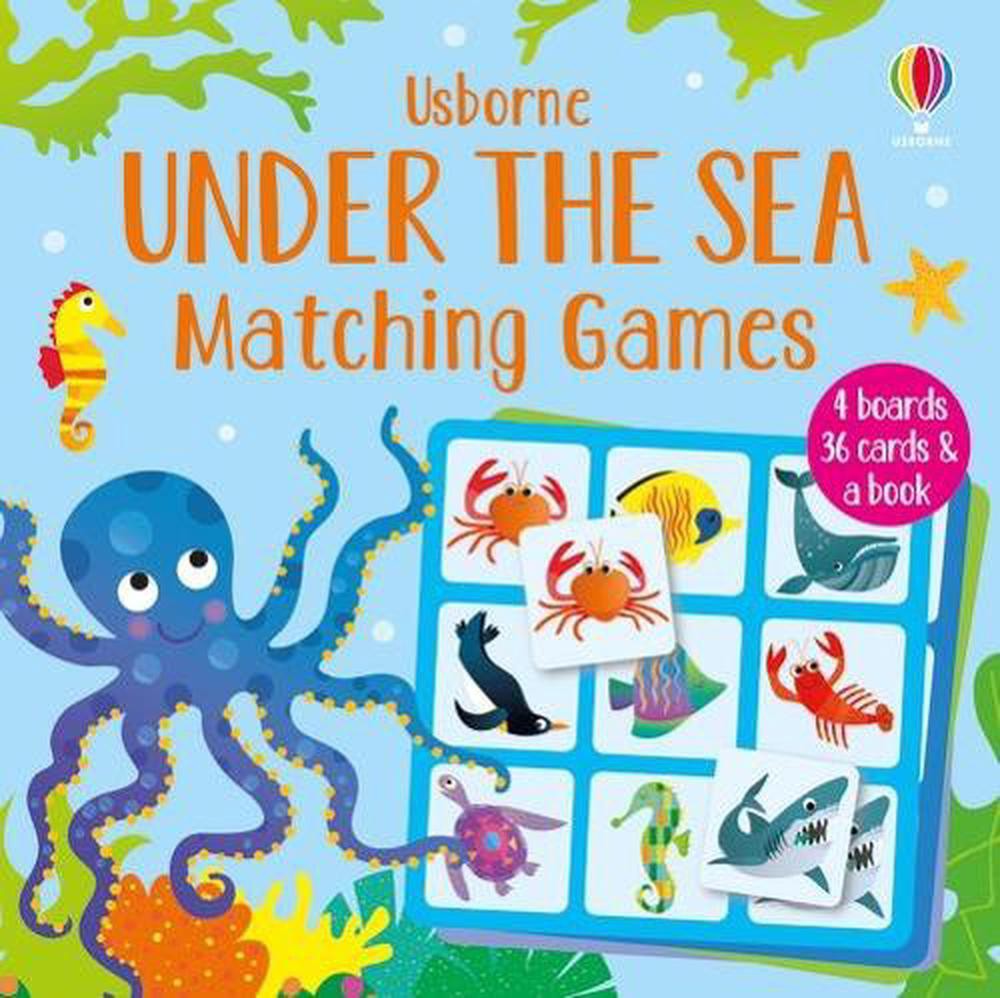 Under the Sea Matching Game - Usborne