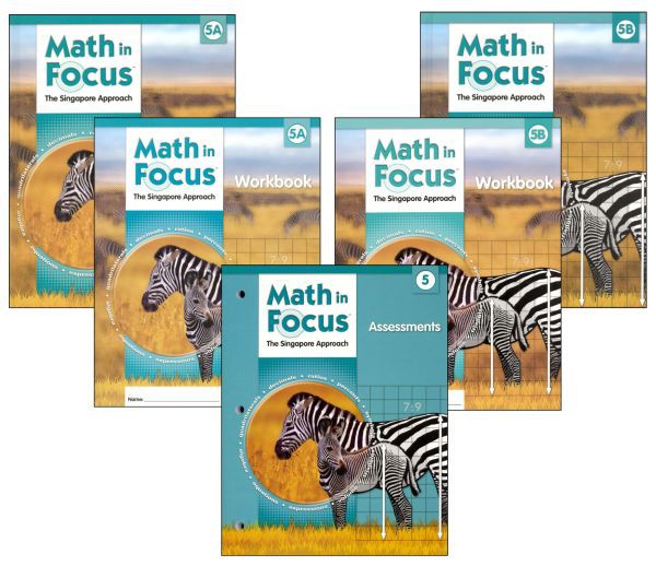 Math in Focus: The Singapore Approach Grade 5 Student Pack