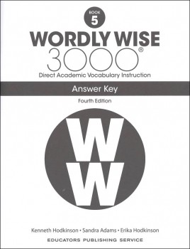 Wordly Wise 3000 Book 5 Key (4th Edition)