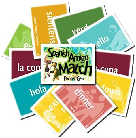 Spanish Amigo Match (Spanish/English Flash Cards and Game)   Classical Academic Press