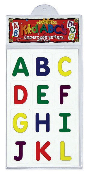 Magnetic KidABC's™ Uppercase Letters (with extras) Magnets