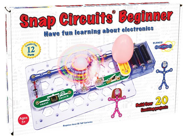 Elenco Snap Circuits Beginner Electronics Exploration Kit 