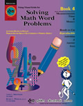 Solving Math Word Problems Book 4