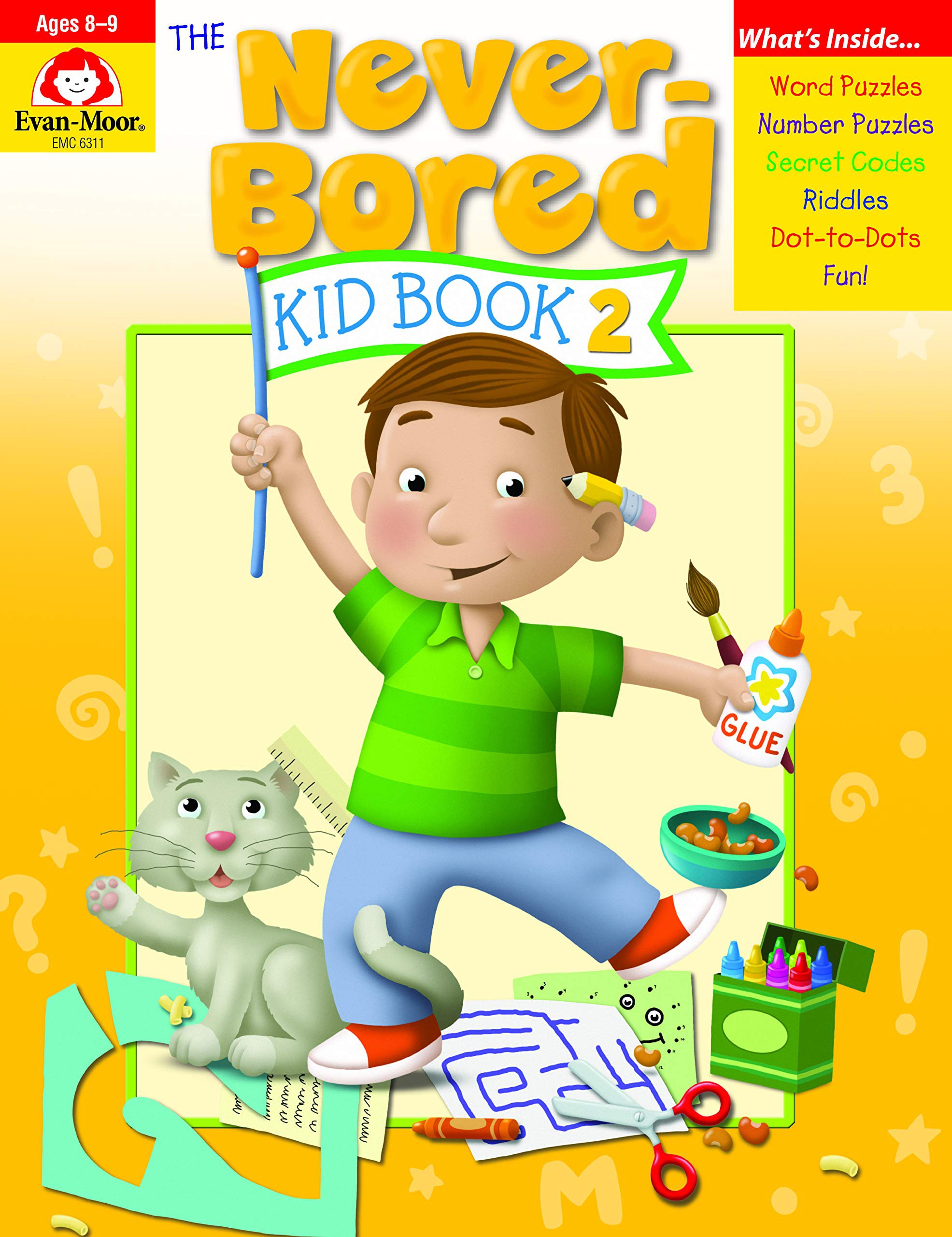 The Never-Bored Kid Book 2, Ages 8-9  Evan-Moor