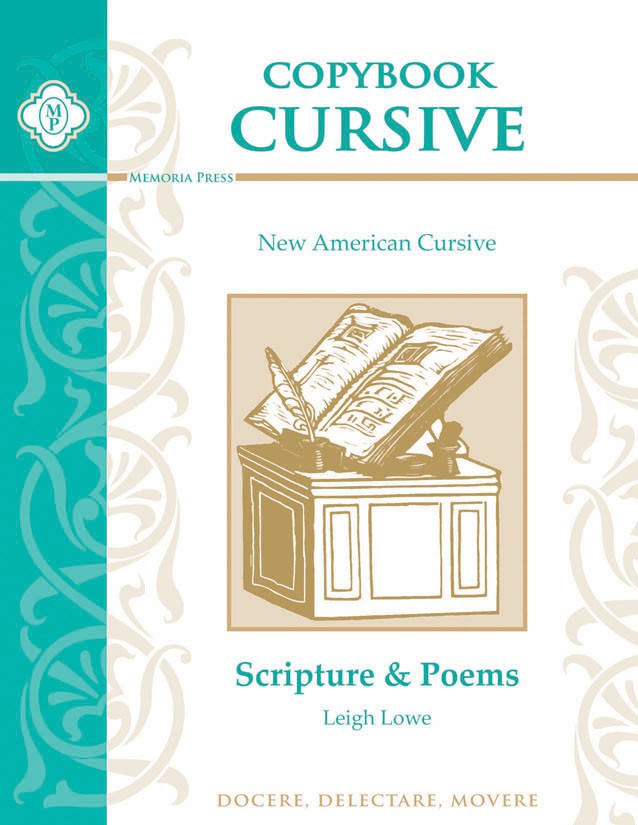 Copybook I Cursive - Scripture & Poems
